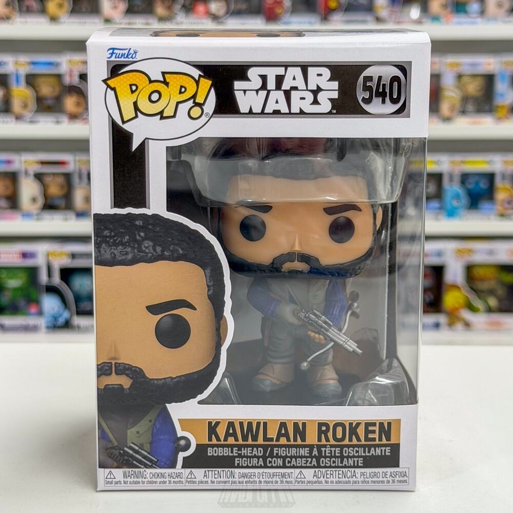 Funko Pop Star Wars Obi-Wan Kenobi Kawlan Roken 540 Disney+ Series Vinyl Figure